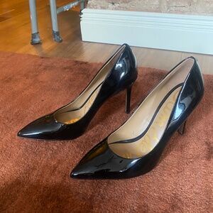 Sam Edelman Hazel Black Patent Leather Pumps SZ 9